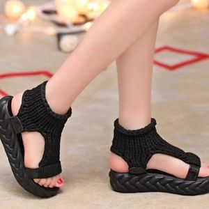 Women Gladiator Sandals Summer Flat Shoes